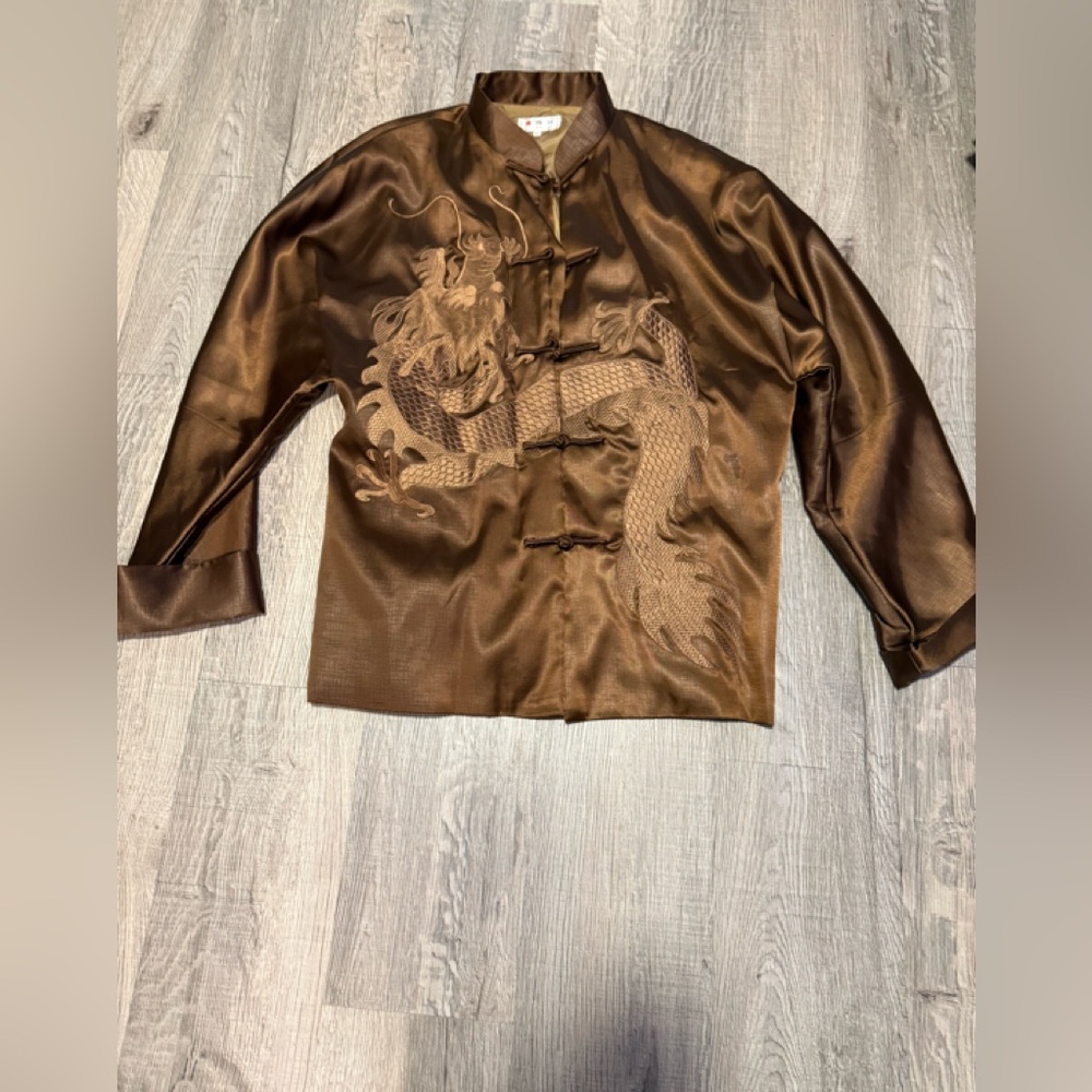 Ya Li Silky jacket kimono blouse